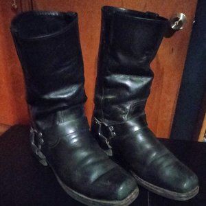 Harley-Davidson Pull-On Harness Biker Boots 95354 Size 11